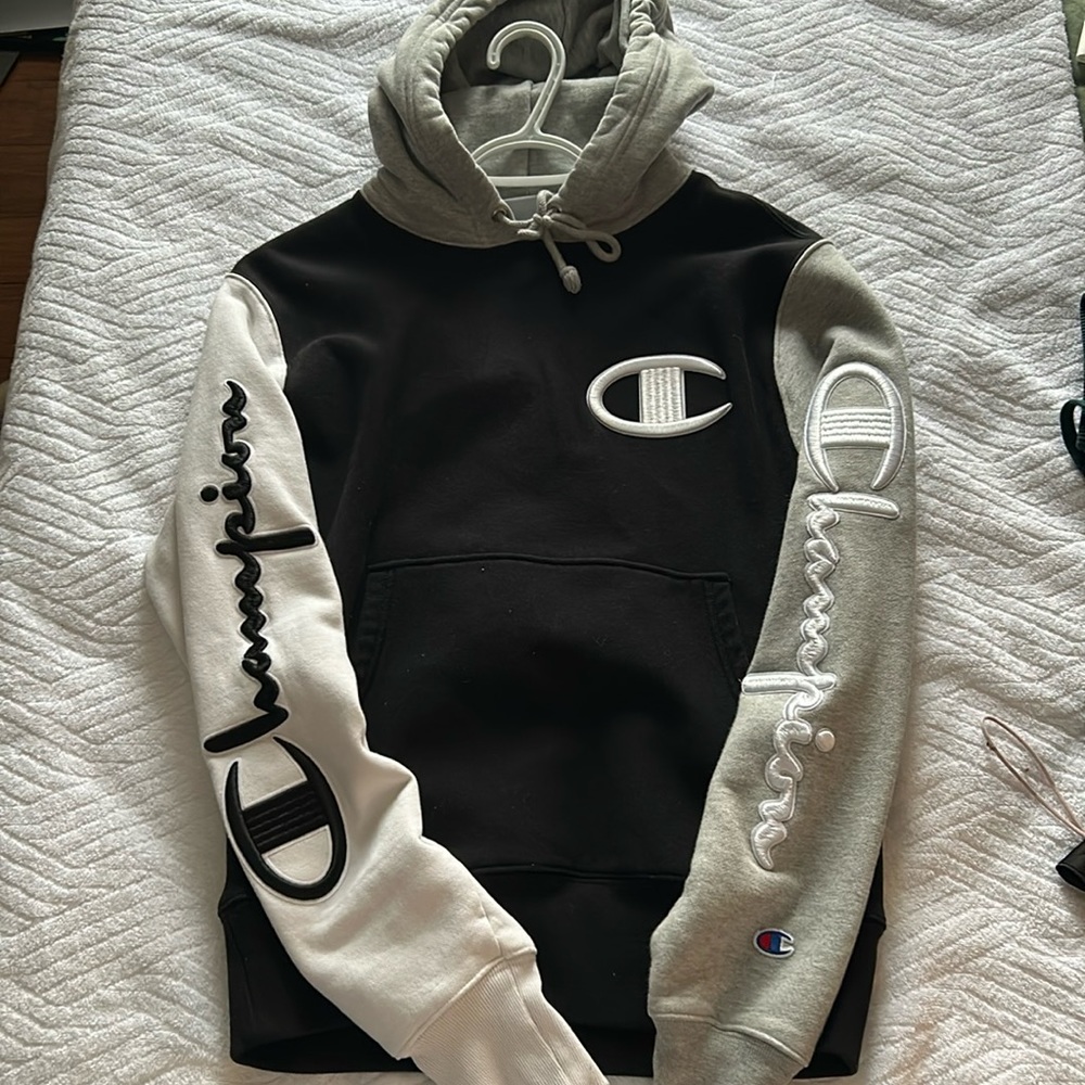 Multicoloured champion hoodie